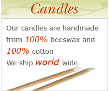 Cone Candles by Lisa